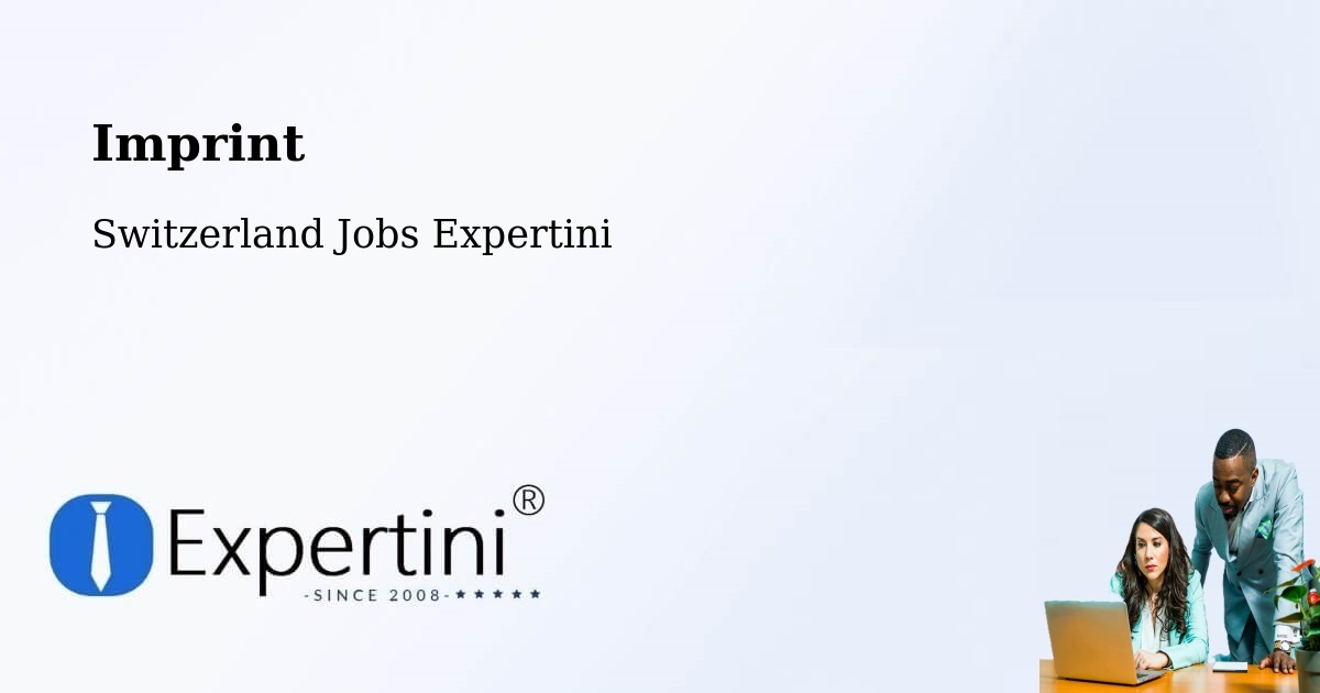 Imprint – Bern - Switzerland Jobs Expertini
